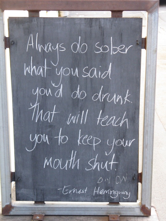 Hemingway Quote